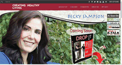 Desktop Screenshot of creatinghealthyliving.com